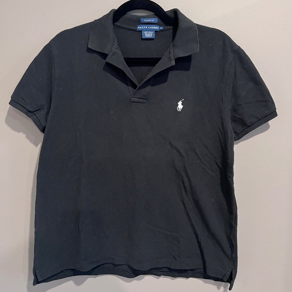 Black Women’s Polo Shirt Lage